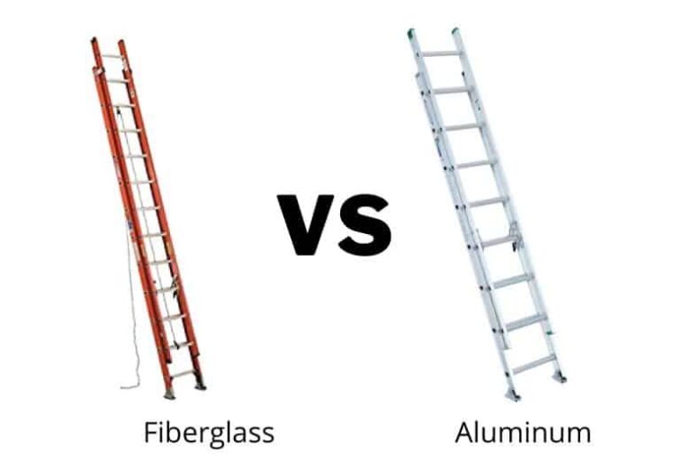 Extension Ladder Fiberglass Vs Aluminum: Which One Should You Choose?